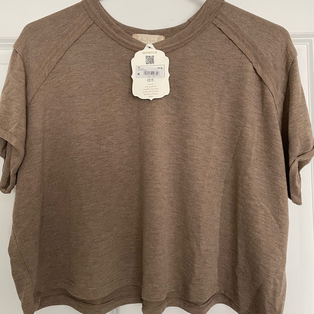Altar’d State Relaxed Crop Tee